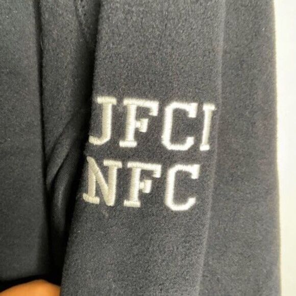 NWOT Polaris 102019 Men's Size XL Navy Full-Zip Mockneck Fleece Outdoors Sweater - Picture 4 of 10